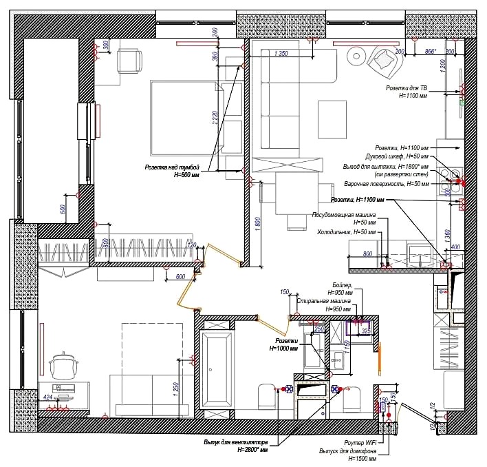 2-комнатная квартира в аренду, Москва, Кронштадтский б-р, 6к3 — 150 000 ₽/мес